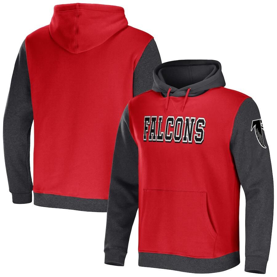 Men 2023 NFL Atlanta Falcons red Sweatshirt style 1->atlanta falcons->NFL Jersey